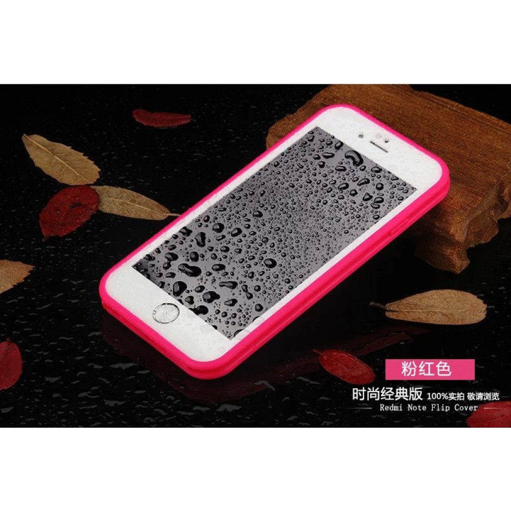 Coque iPhone X / Xs - Water Case - Rose