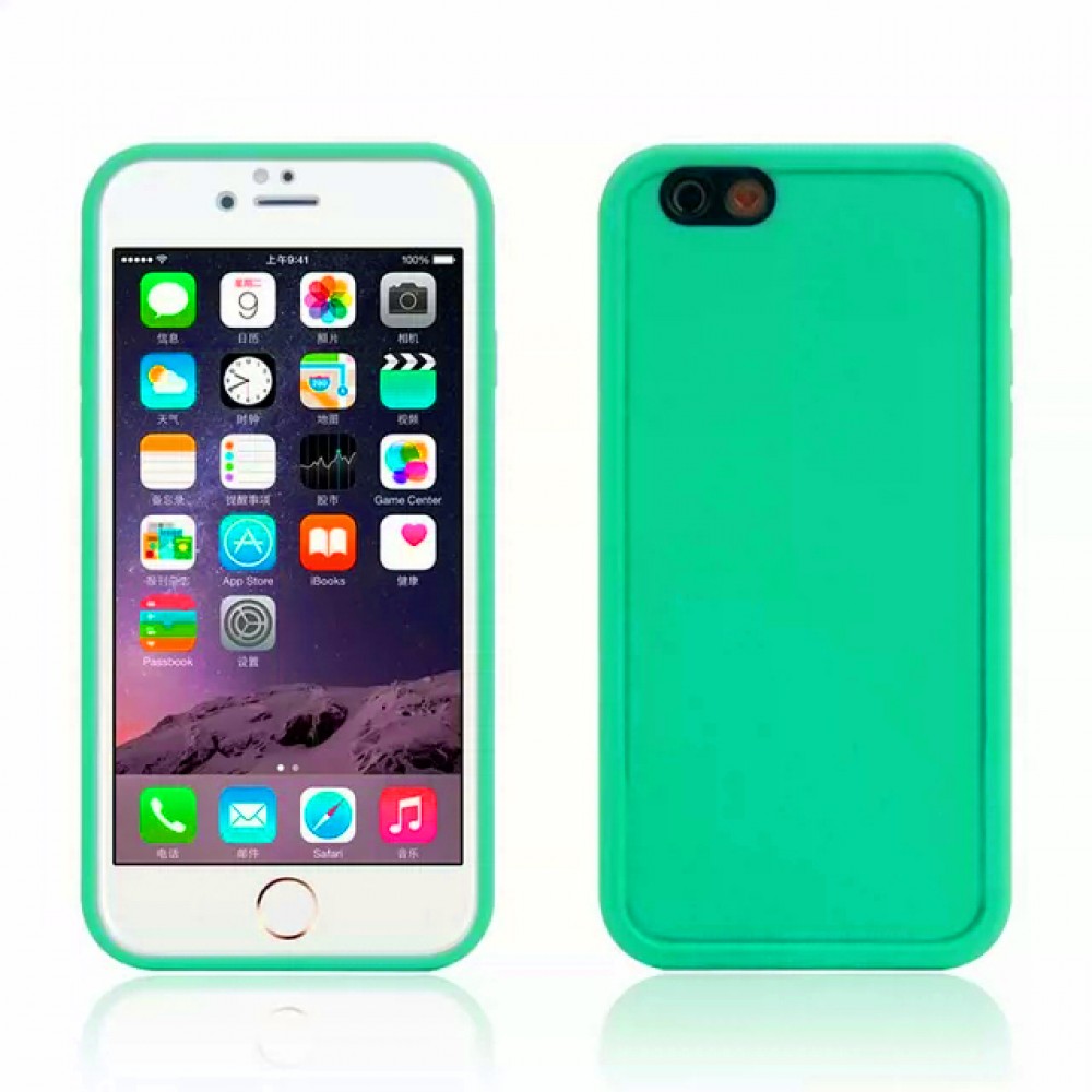 Hülle iPhone 6/6s - Water Case grün