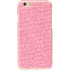 Hülle Samsung Galaxy S6 edge - Bling Strass hell- Rosa