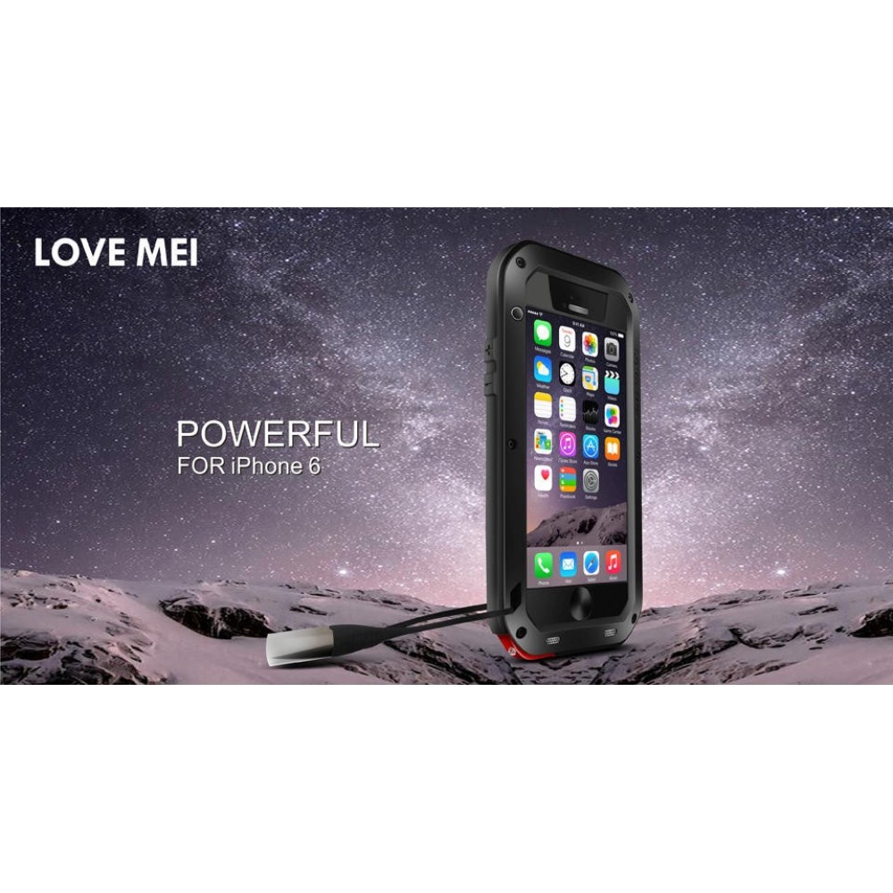 Hülle iPhone XR - Love Mei Powerful