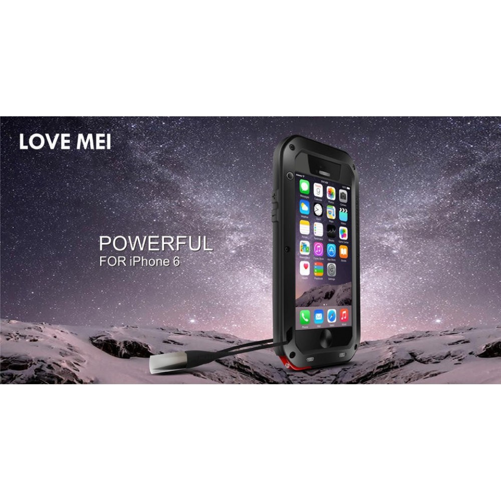 Hülle iPhone X / Xs - Love Mei Powerful