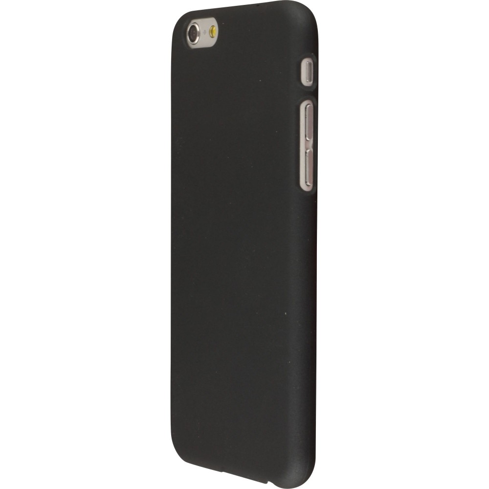 Coque iPhone X / Xs - Plastic Mat - Noir