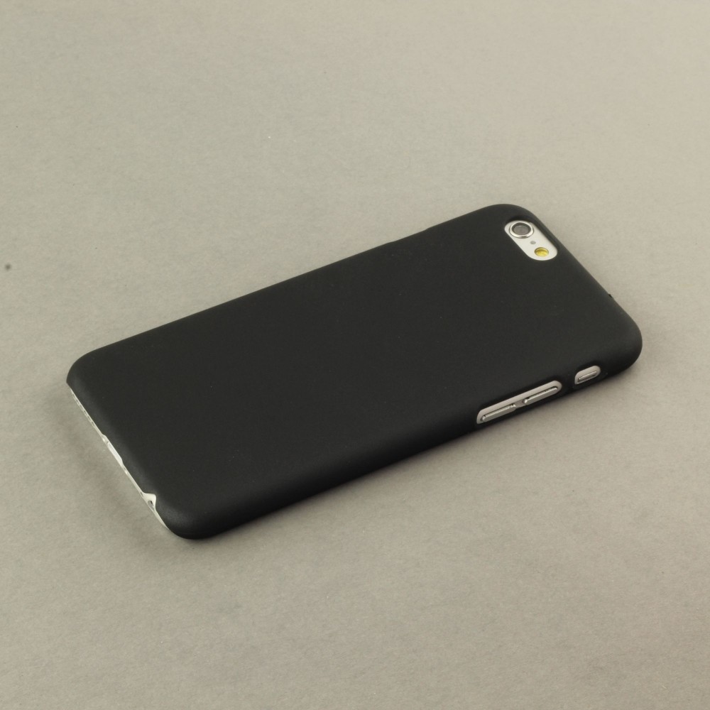 Coque iPhone X / Xs - Plastic Mat - Noir