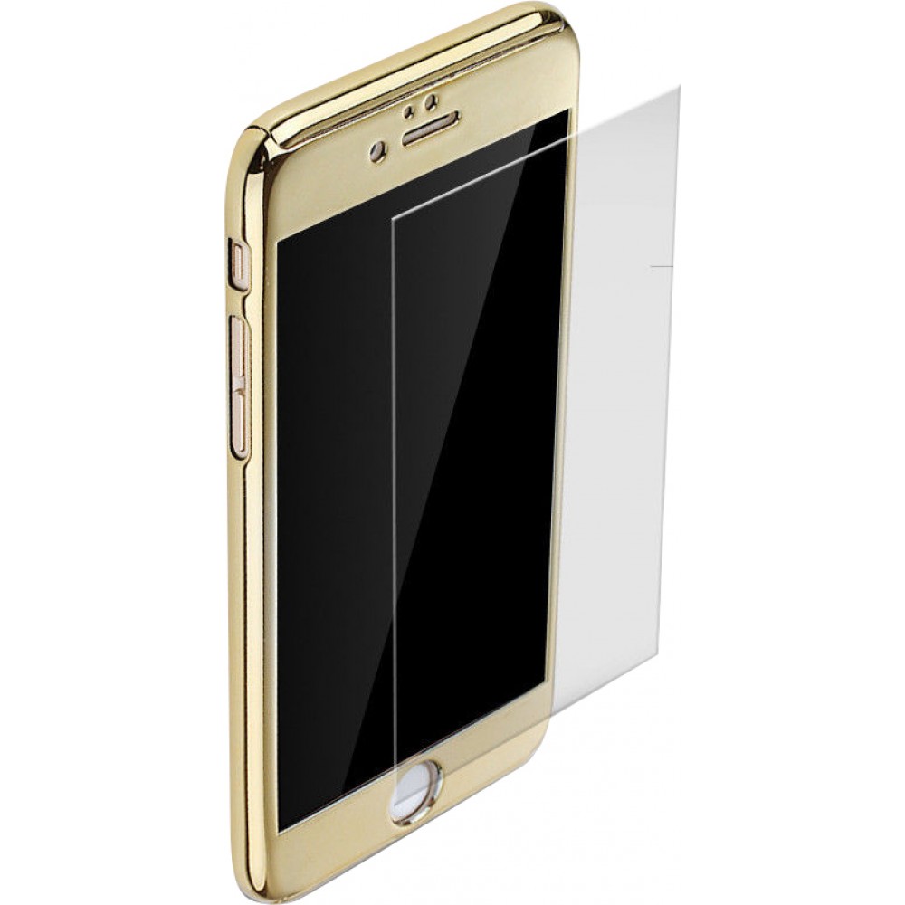 Hülle iPhone 11 Pro - 360° Full Body Mirror - Gold