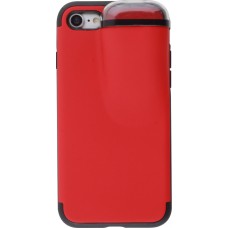 Coque iPhone 7 Plus / 8 Plus - 2-In-1 AirPods - Rouge