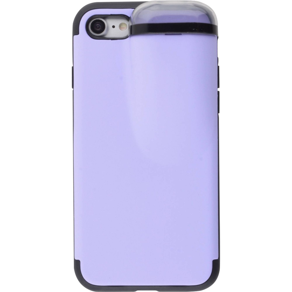 Coque iPhone 7 / 8 / SE (2020, 2022) - 2-In-1 AirPods - Violet