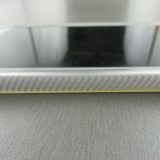 Hülle iPhone Xs Max - Bumper Stripes - Weiss