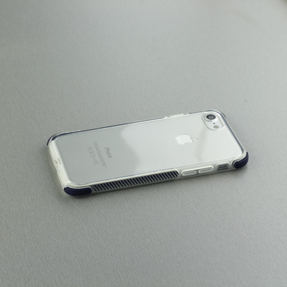 Hülle iPhone 7 Plus / 8 Plus - Bumper Stripes - Schwarz