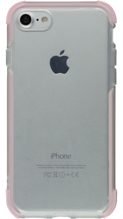 Hülle iPhone XR - Bumper Stripes - Rosa