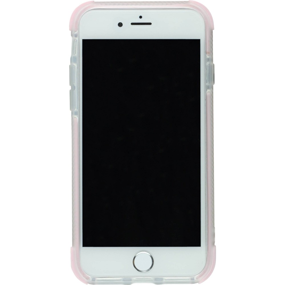 Coque iPhone 7 Plus / 8 Plus - Bumper Stripes - Rose
