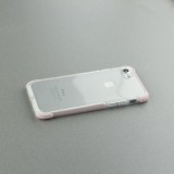 Coque iPhone 7 / 8 / SE (2020, 2022) - Bumper Stripes - Rose