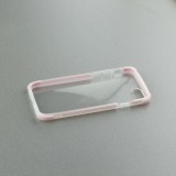 Coque iPhone Xs Max - Bumper Stripes - Rose