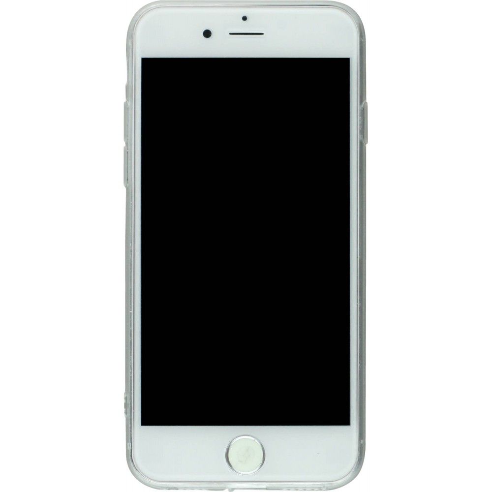 Hülle iPhone XR - Gummi kleines Herz - Schwarz