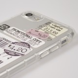 iPhone 7 / 8 / SE (2020, 2022) Case Hülle - Aufkleber Vintage Sticker Price-tag collage - Transparent
