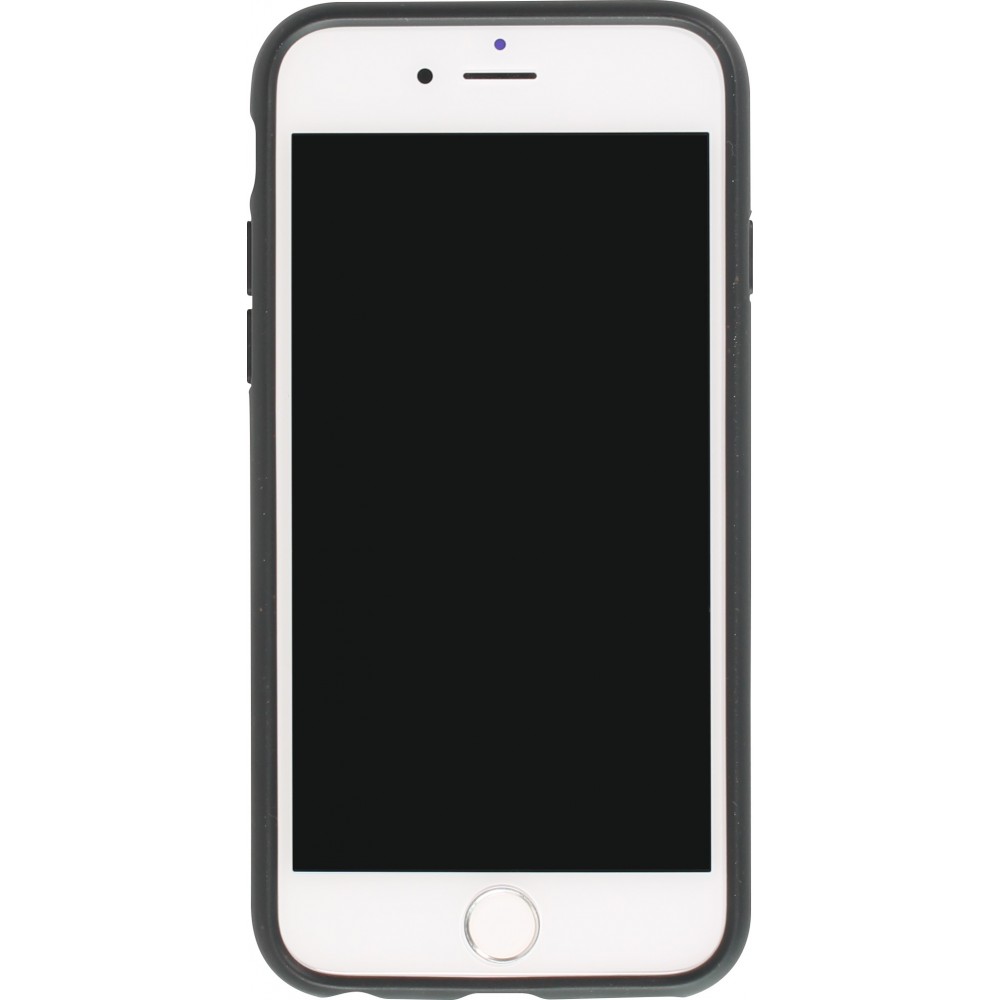 Coque iPhone 7 / 8 / SE (2020, 2022) - Bioka biodégradable et compostable Eco-Friendly - Noir