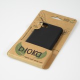 Coque iPhone 7 / 8 / SE (2020, 2022) - Bioka biodégradable et compostable Eco-Friendly - Noir