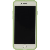 Coque iPhone 7 Plus / 8 Plus - Silicone Mat Coeur vert clair