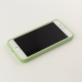 Coque iPhone 7 Plus / 8 Plus - Silicone Mat Coeur vert clair