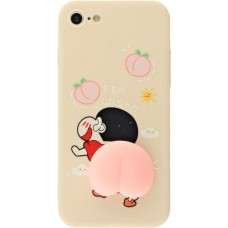 Coque iPhone 7 / 8 / SE (2020, 2022) - 3D Fun Peaches