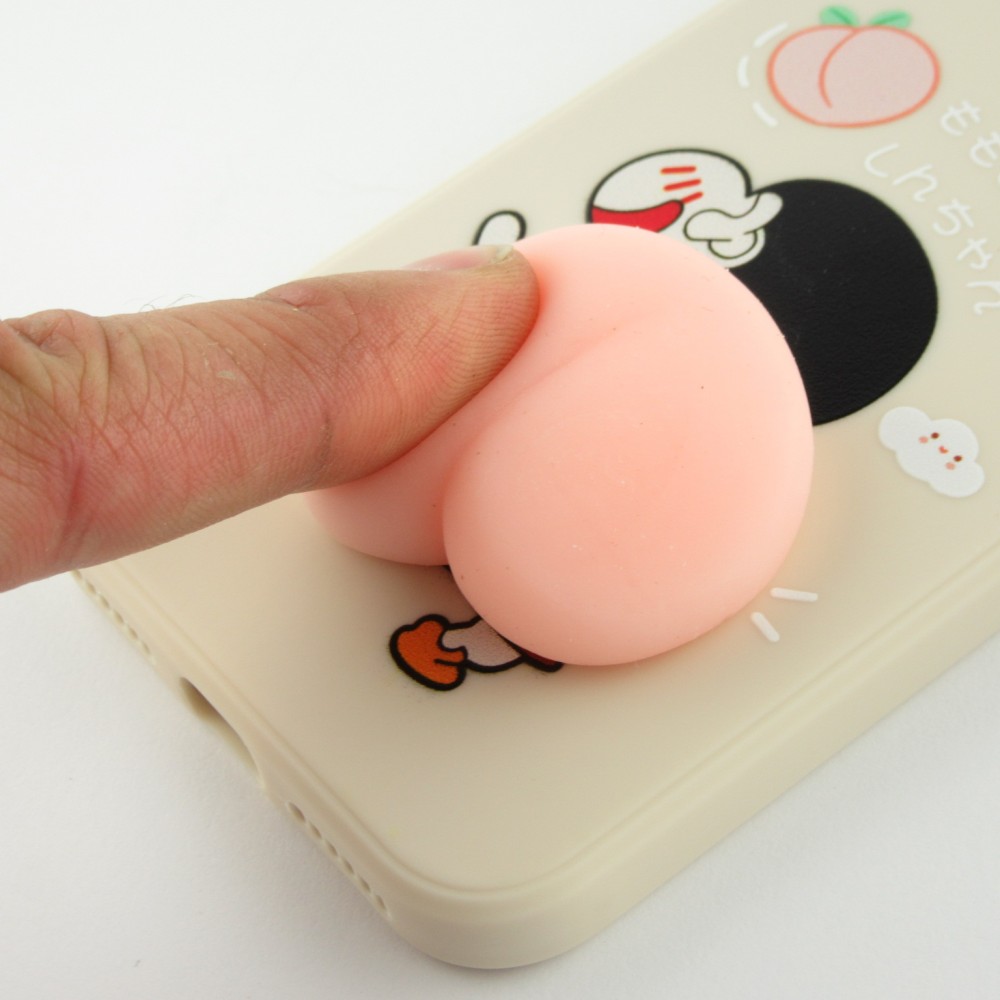 Coque iPhone 7 / 8 / SE (2020, 2022) - 3D Fun Peaches