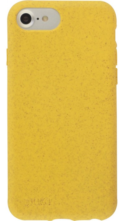 Coque iPhone 6/6s / 7 / 8 / SE (2020) - Bioka biodégradable et compostable Eco-Friendly jaune