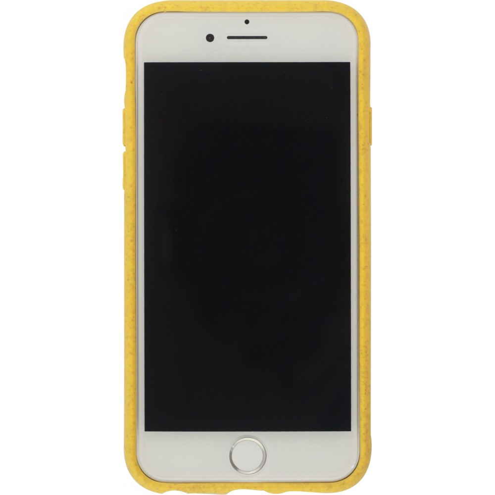 Coque iPhone 6/6s / 7 / 8 / SE (2020) - Bioka biodégradable et compostable Eco-Friendly jaune