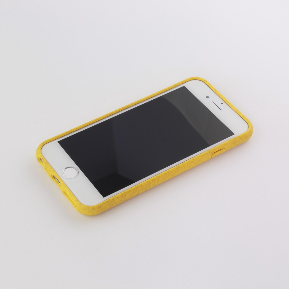 Coque iPhone 6/6s / 7 / 8 / SE (2020) - Bioka biodégradable et compostable Eco-Friendly jaune