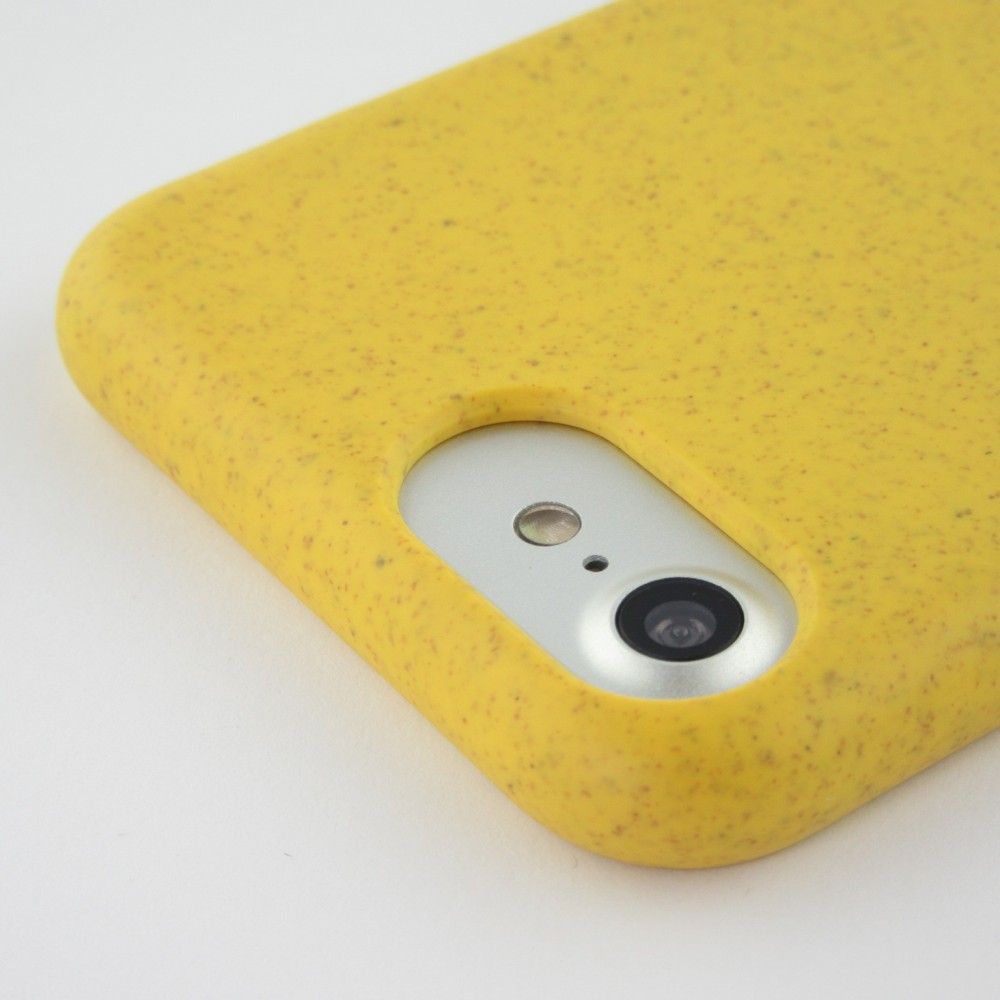 Coque iPhone 6/6s / 7 / 8 / SE (2020) - Bioka biodégradable et compostable Eco-Friendly jaune