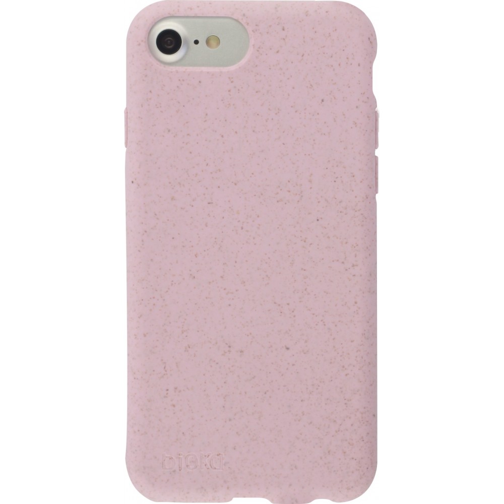 Coque iPhone 6/6s / 7 / 8 / SE (2020) - Bioka biodégradable et compostable Eco-Friendly - Rose