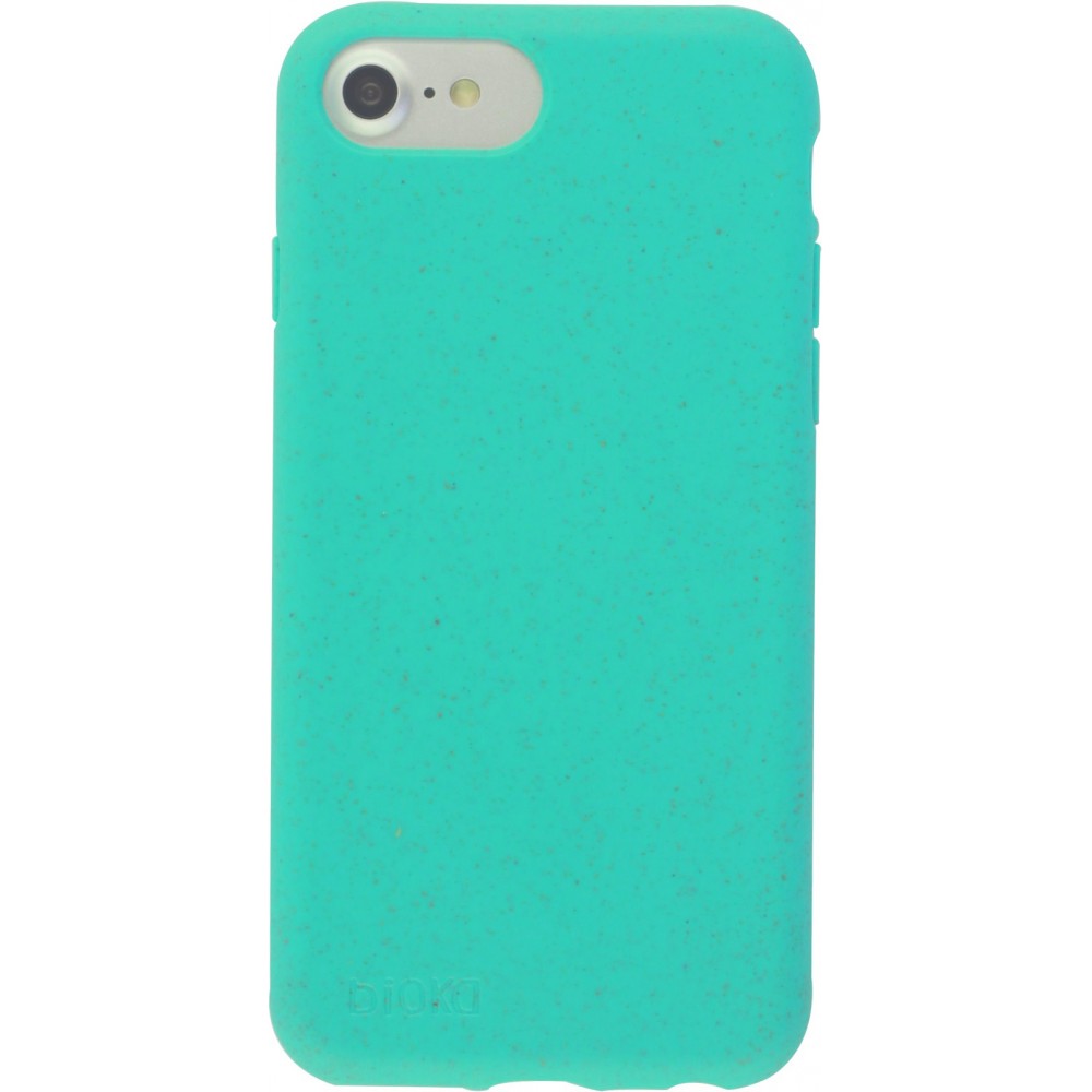 Coque iPhone 6/6s / 7 / 8 / SE (2020) - Bioka biodégradable et compostable Eco-Friendly - Turquoise