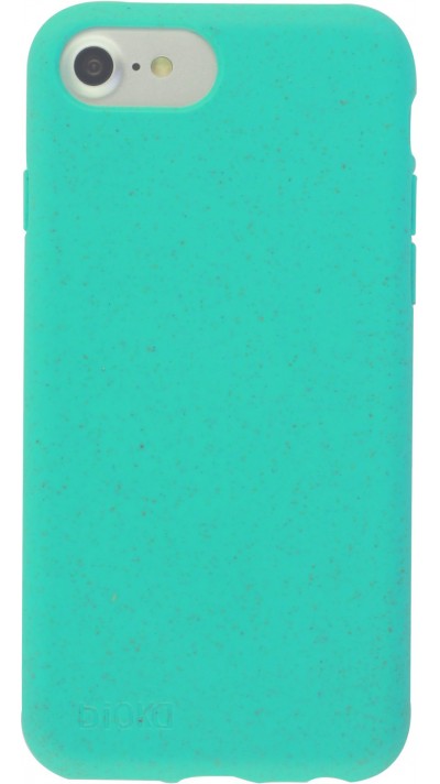 Coque iPhone 6/6s / 7 / 8 / SE (2020) - Bioka biodégradable et compostable Eco-Friendly - Turquoise