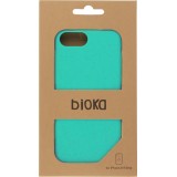 Coque iPhone 6/6s / 7 / 8 / SE (2020) - Bioka biodégradable et compostable Eco-Friendly - Turquoise