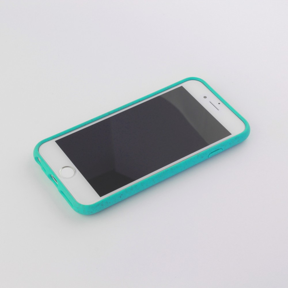 Coque iPhone 6/6s / 7 / 8 / SE (2020) - Bioka biodégradable et compostable Eco-Friendly - Turquoise