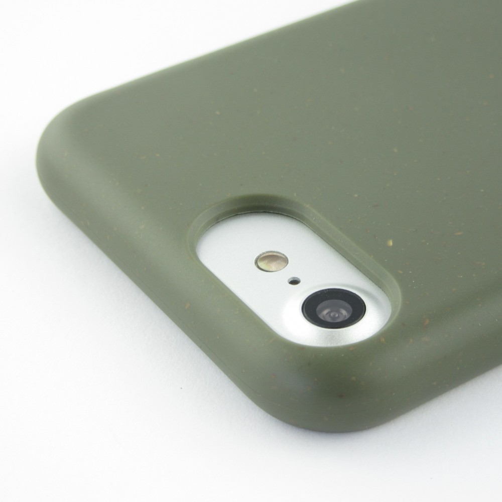 Coque iPhone 6/6s / 7 / 8 / SE (2020) - Bioka biodégradable et compostable Eco-Friendly - Vert foncé