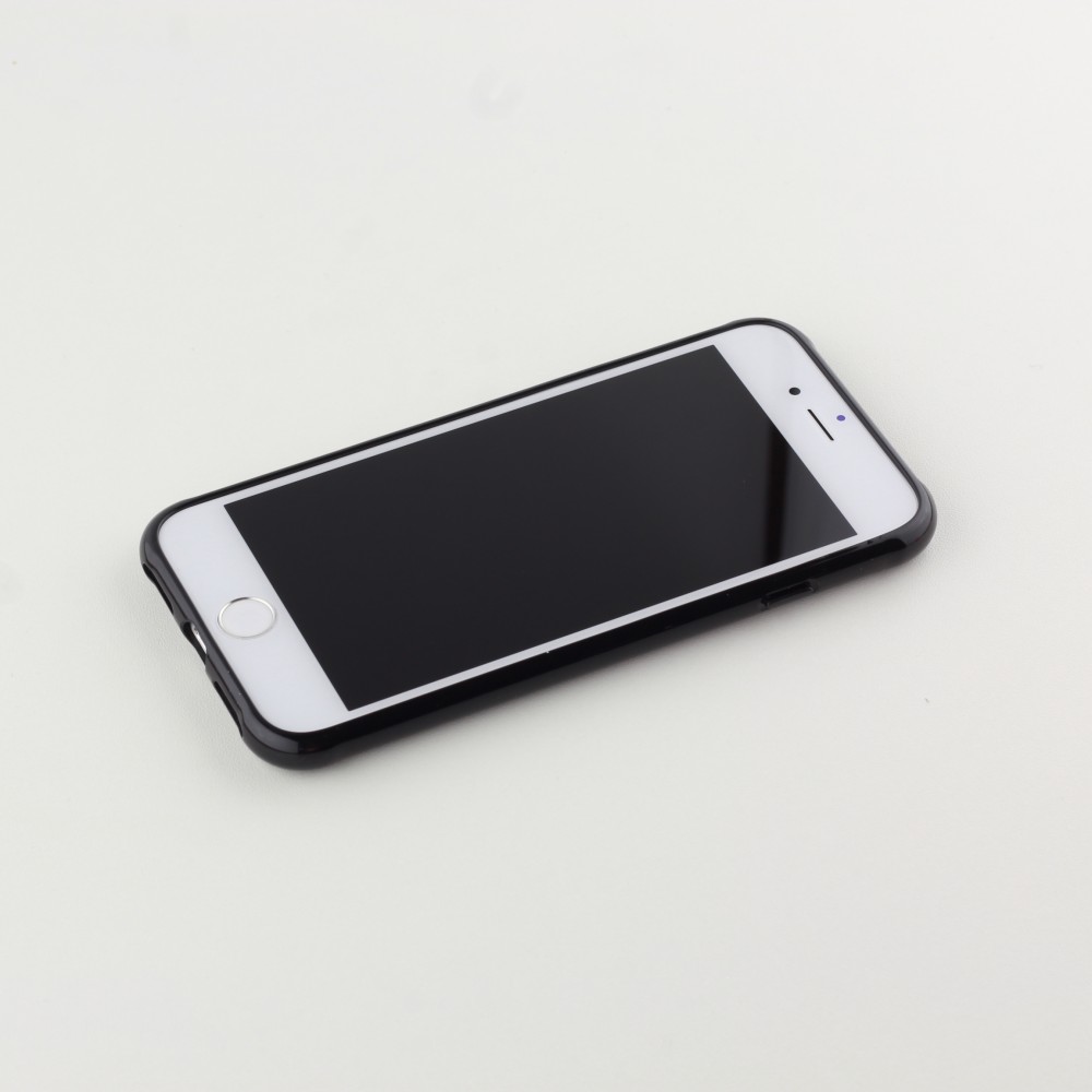 Coque iPhone 7 / 8 / SE (2020, 2022) - Bumper Blur - Noir