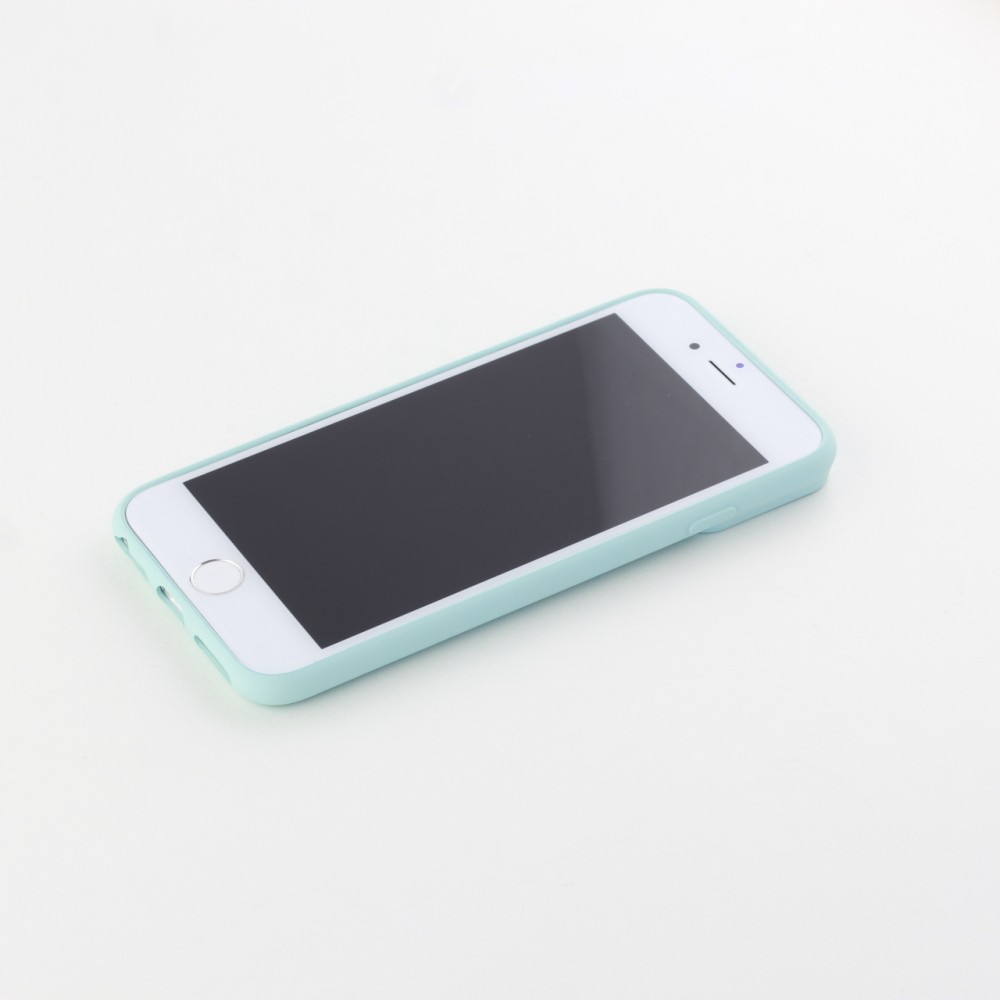 Coque iPhone 6/6s - Caméra Clapet - Turquoise
