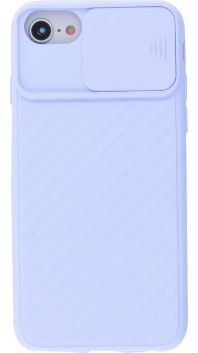 Coque iPhone 7 / 8 / SE (2020, 2022) - Caméra Clapet - Violet