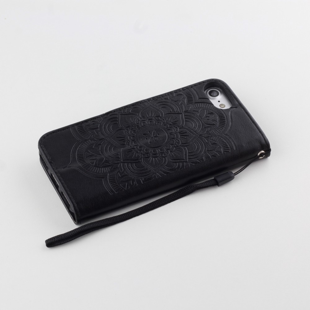 Coque iPhone 6/6s - Flip Dreamcatcher - Noir