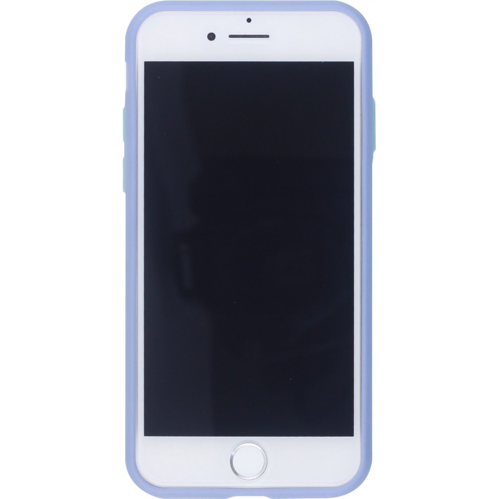 Coque iPhone 7 / 8 / SE (2020, 2022) - Glass Line - Bleu clair
