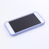 Coque iPhone 7 / 8 / SE (2020, 2022) - Glass Line - Bleu clair