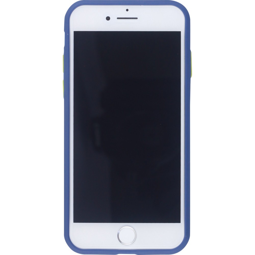 Coque iPhone 7 / 8 / SE (2020, 2022) - Glass Line - Bleu foncé