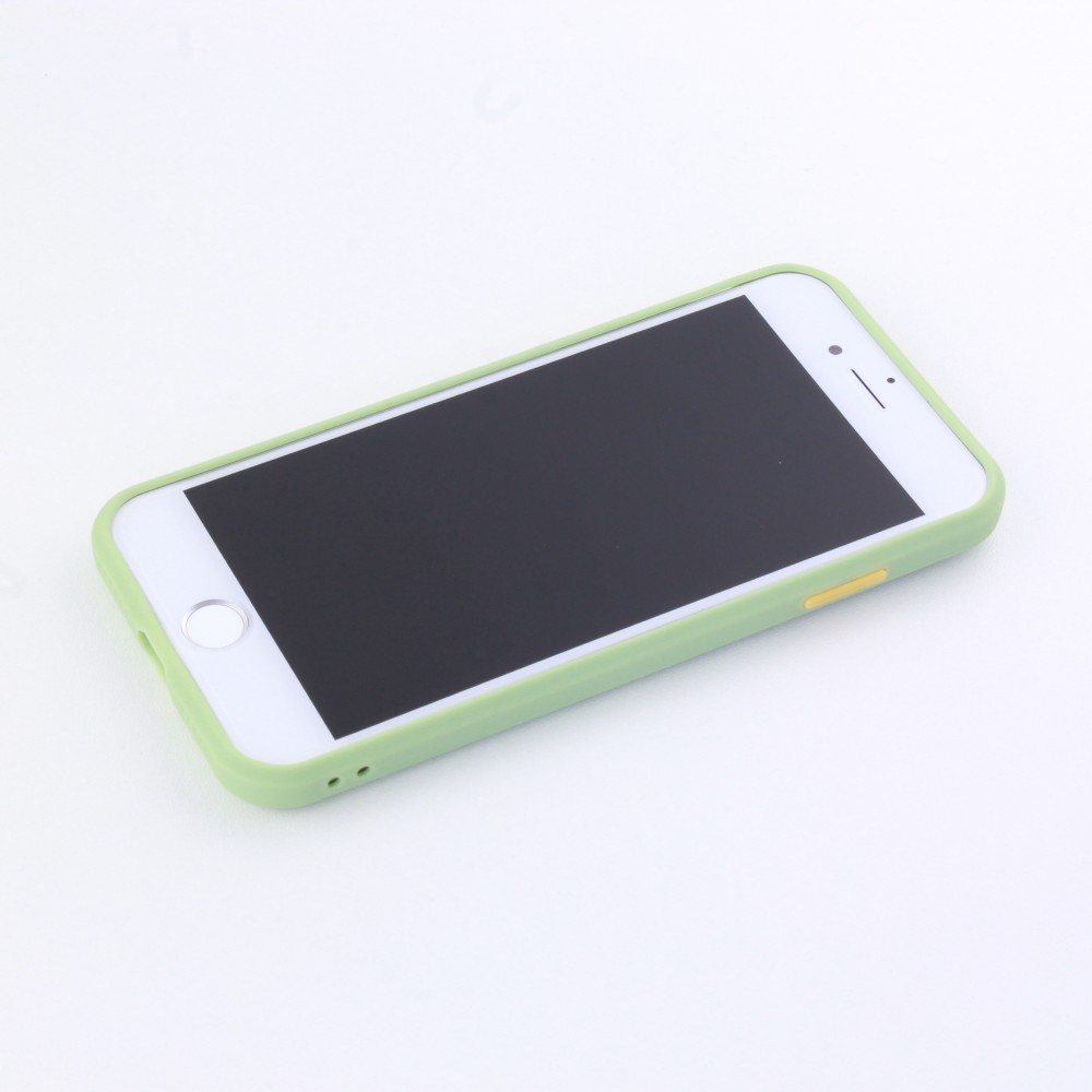 Coque iPhone 7 / 8 / SE (2020, 2022) - Glass Line vert clair