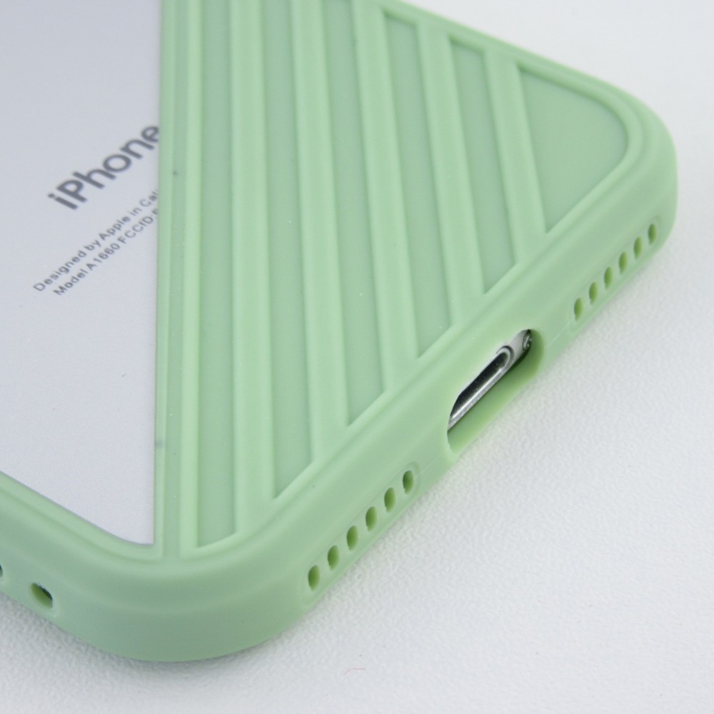 Coque iPhone 7 / 8 / SE (2020, 2022) - Glass Line vert clair