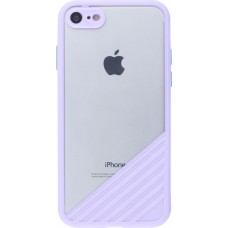 Coque iPhone 7 / 8 / SE (2020, 2022) - Glass Line - Violet