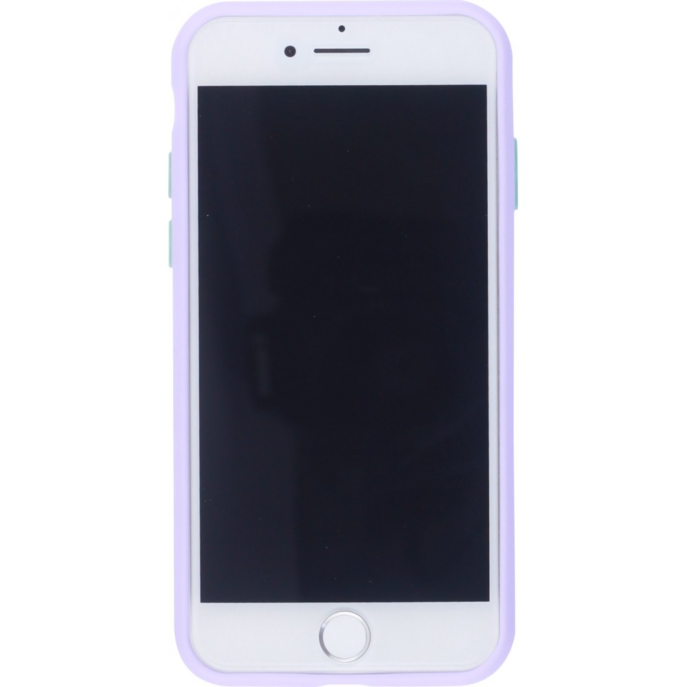 Coque iPhone 7 / 8 / SE (2020, 2022) - Glass Line - Violet