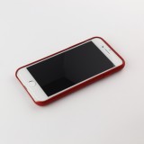 Hülle iPhone 7 / 8 / SE (2020, 2022) - Qialino Echtleder - Rot