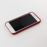 Coque iPhone 7 / 8 / SE (2020, 2022) - Qialino cuir véritable - Rouge