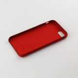 Coque iPhone 7 / 8 / SE (2020, 2022) - Qialino cuir véritable - Rouge