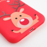 Coque iPhone 7 Plus / 8 Plus - Silicone Noël renne 3D