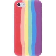 Hülle iPhone 7 / 8 / SE (2020, 2022) - Soft Touch multicolors